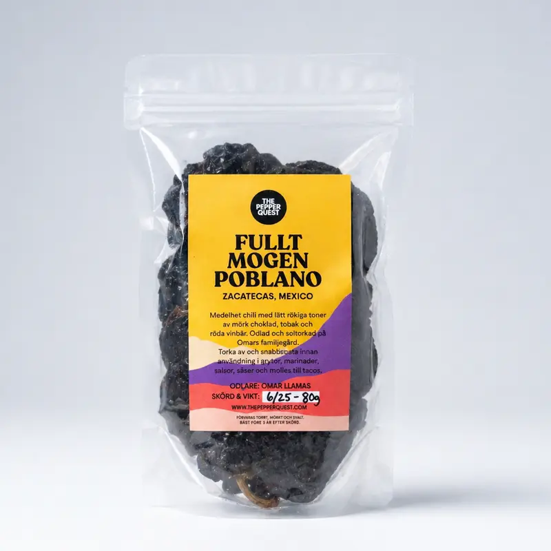 Fully Matured Poblano
