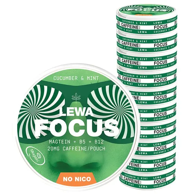 Functional NoNico Focus Nikotinfria Påsar Gurka/Mynta 10 pack