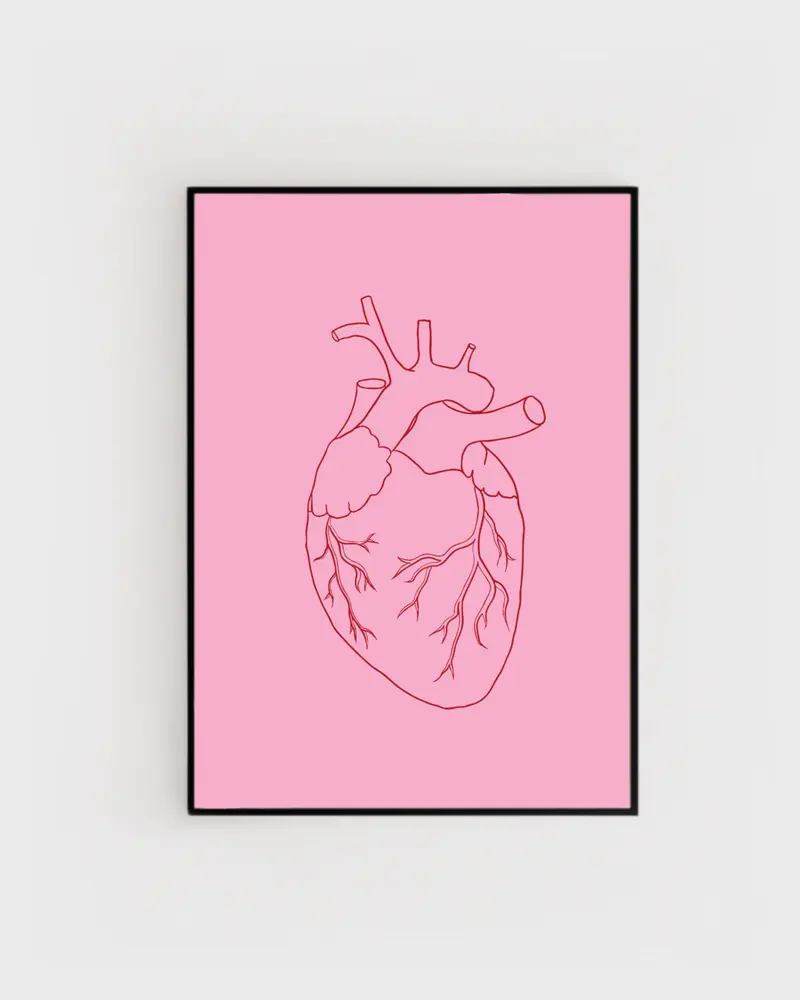 Fynd | Poster - Hjärta