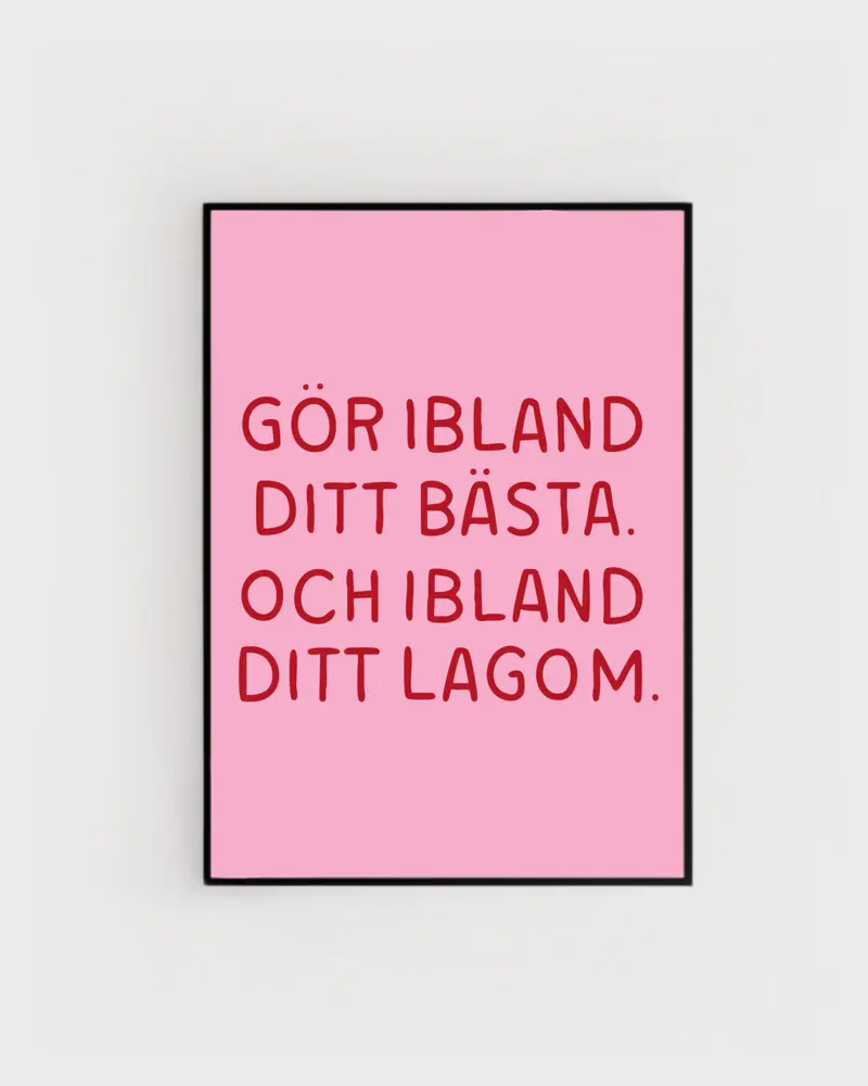 Fynd | Poster - Ibland