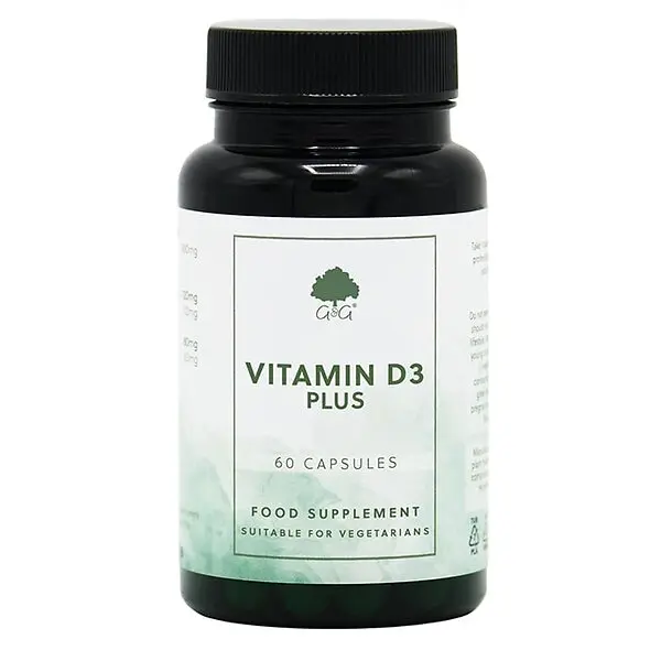 G&G Vitamin D3 & K2 60 kapslar