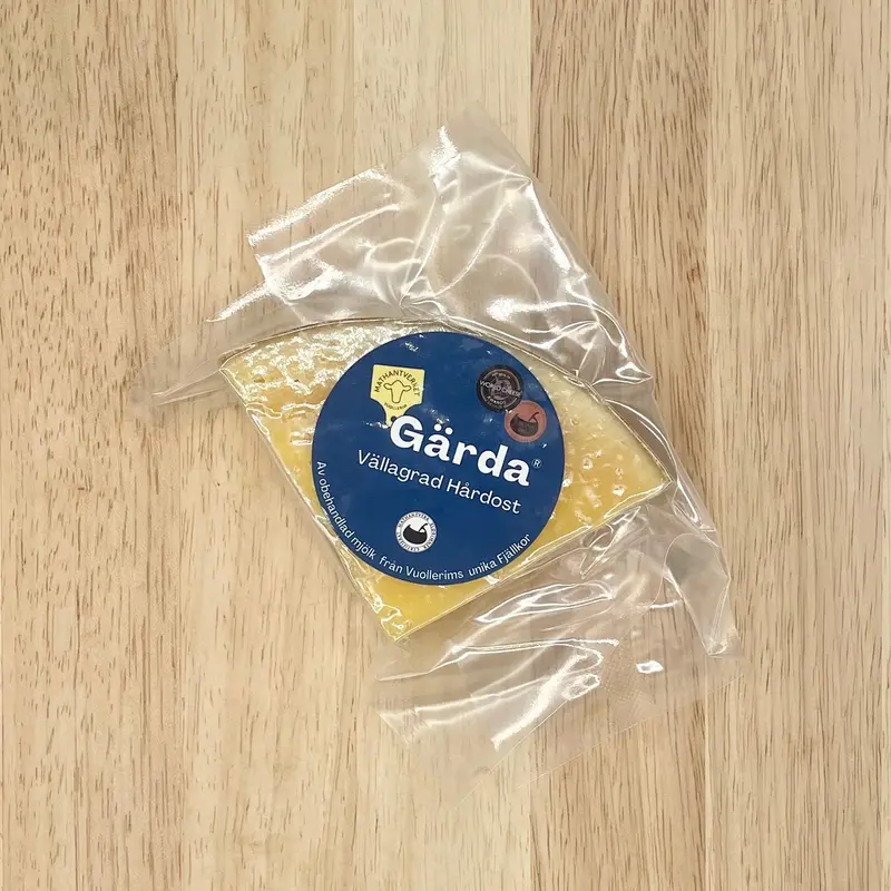 Gärda långlagrad hårdost