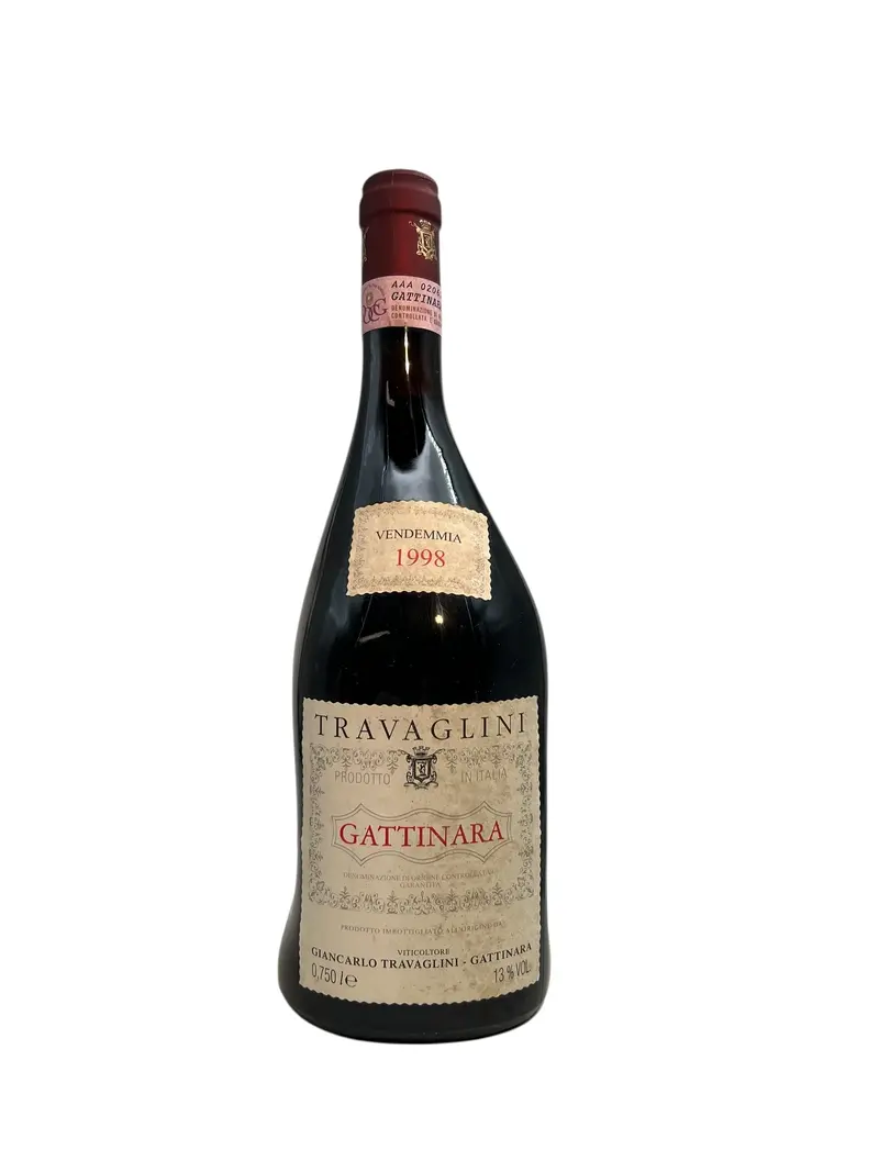 Gattinara Travaglini 1998 rött vin