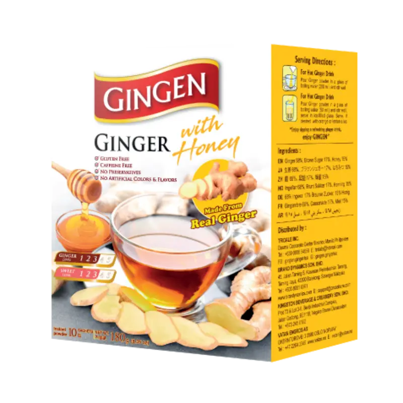 GINGEN Honungs och Ingefärste 180g