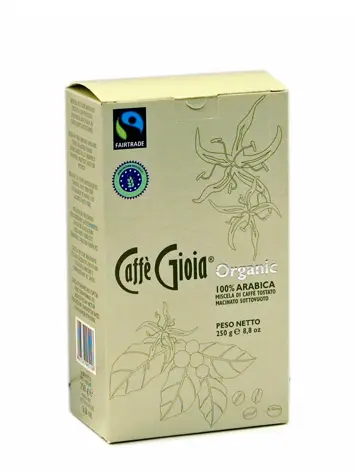 GIOIA Bio-Ft 100% Arabica 250g malet kaffe