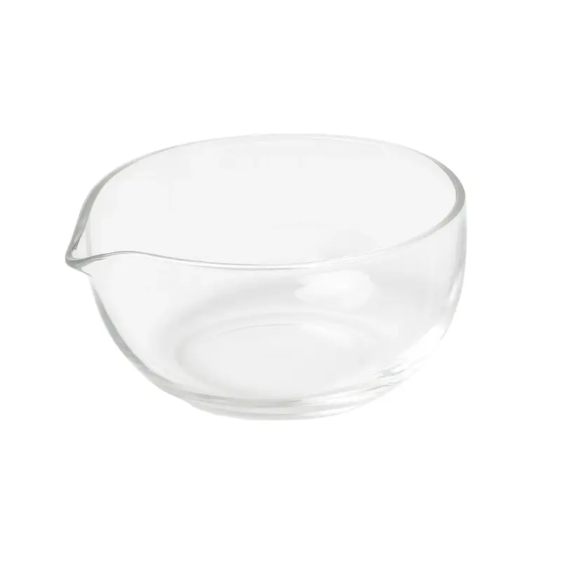 Glass Matcha Bowl with Spout