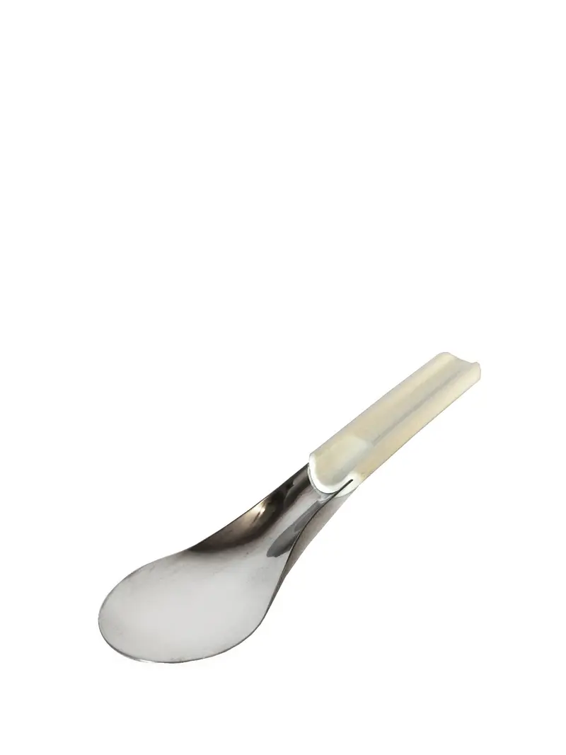 Glasspatel vit, 26cm