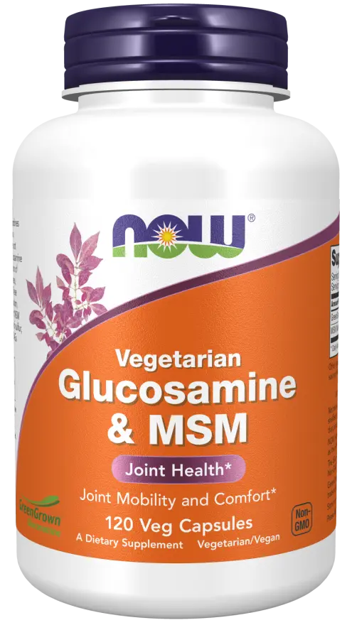 Glucosamine & MSM (Vegetarian) 120 Veg Capsules