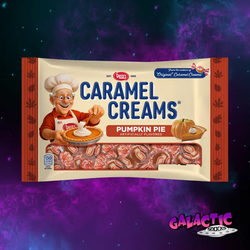 Goetze's Pumpkin Pie Caramel Creams (Limited Edition) - 10 oz