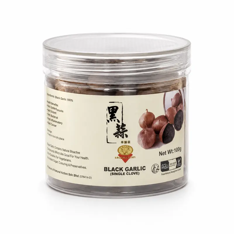 Golden Lion Fermenterad Svart Vitlök 100g