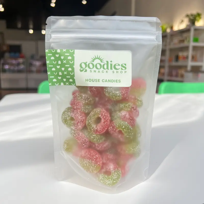 Goodies | Sour Apple Rings (v)