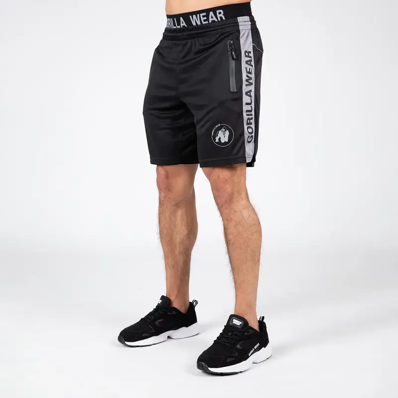 Gorilla Wear Atlanta Shorts, black/grey