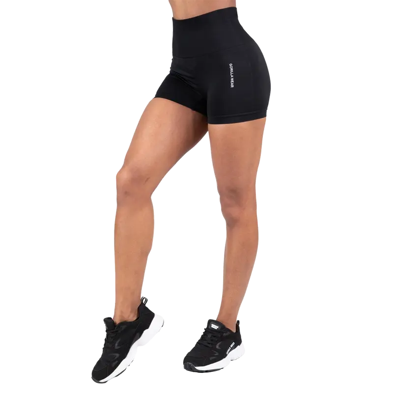 Gorilla Wear Quincy Seamless Shorts, black