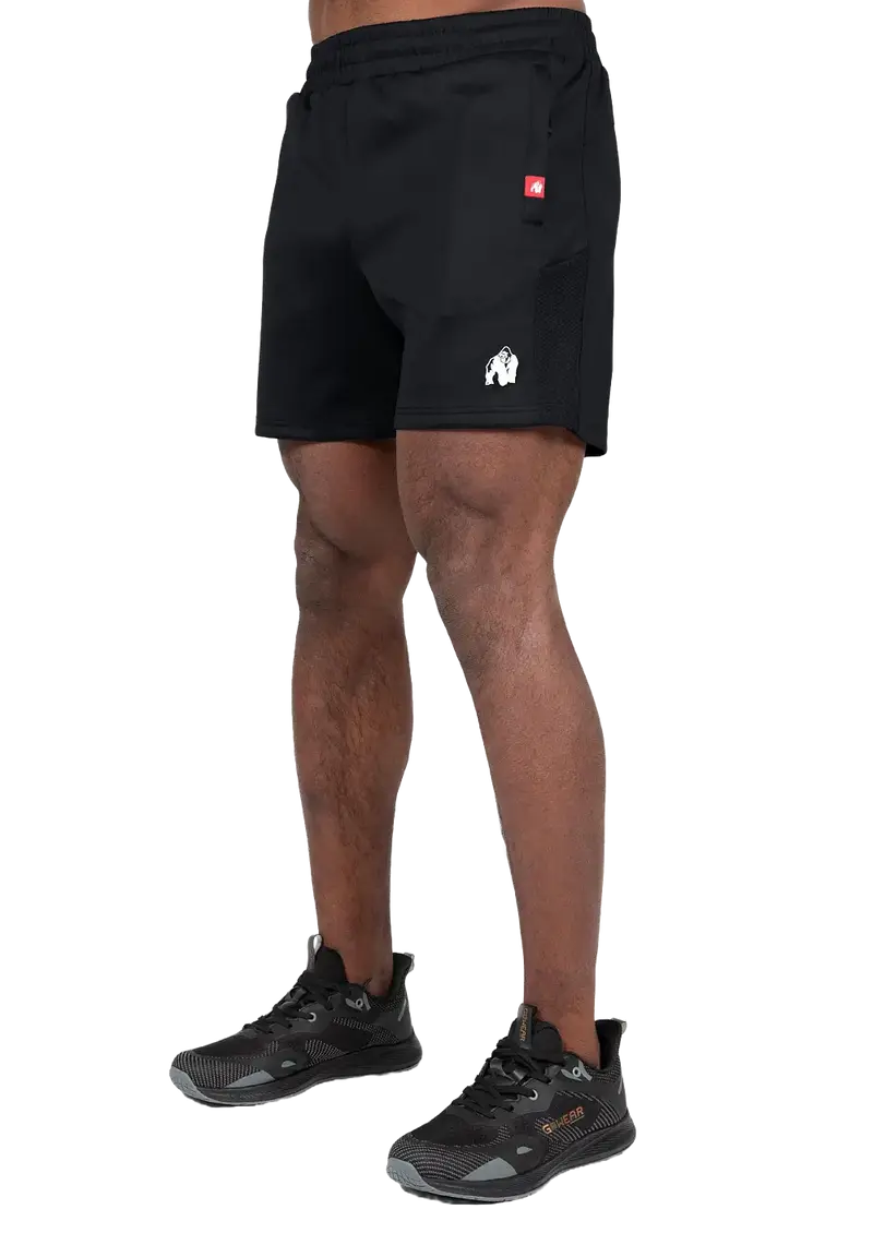Gorilla Wear Tennessee Track Shorts, black
