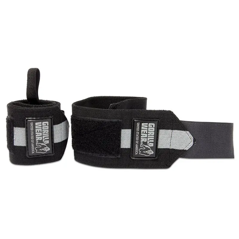 Gorilla Wear Wrist Wraps Ultra, black/grey
