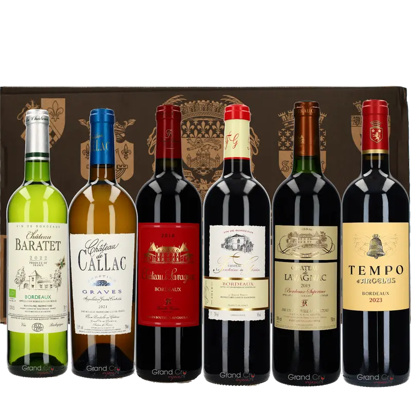 Grandcruwijnen Greatest Bordeaux Selection Box