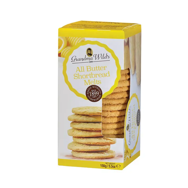 Grandma Wilds - All butter Shortbread melts 150g