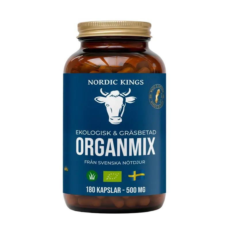 Gräsbetad Organmix EKO 180 kapslar