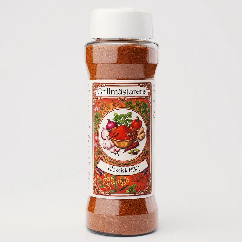 Grillmästarens - Grillkrydda - Klassisk BBQ & Rub - 130 g