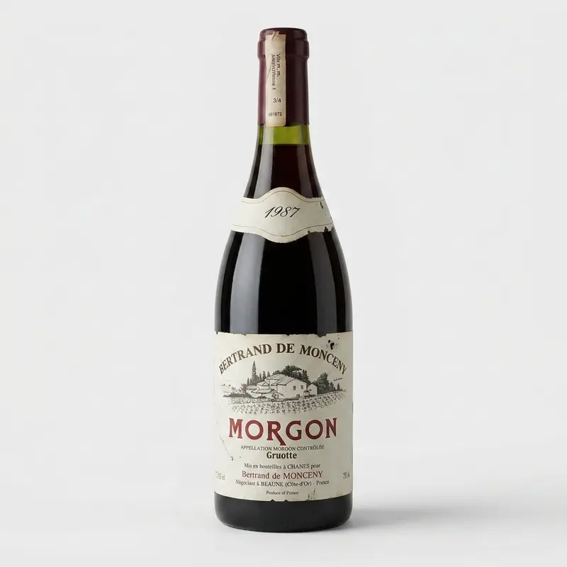 Gruotte Morgon Bertrand de Monceny 1987