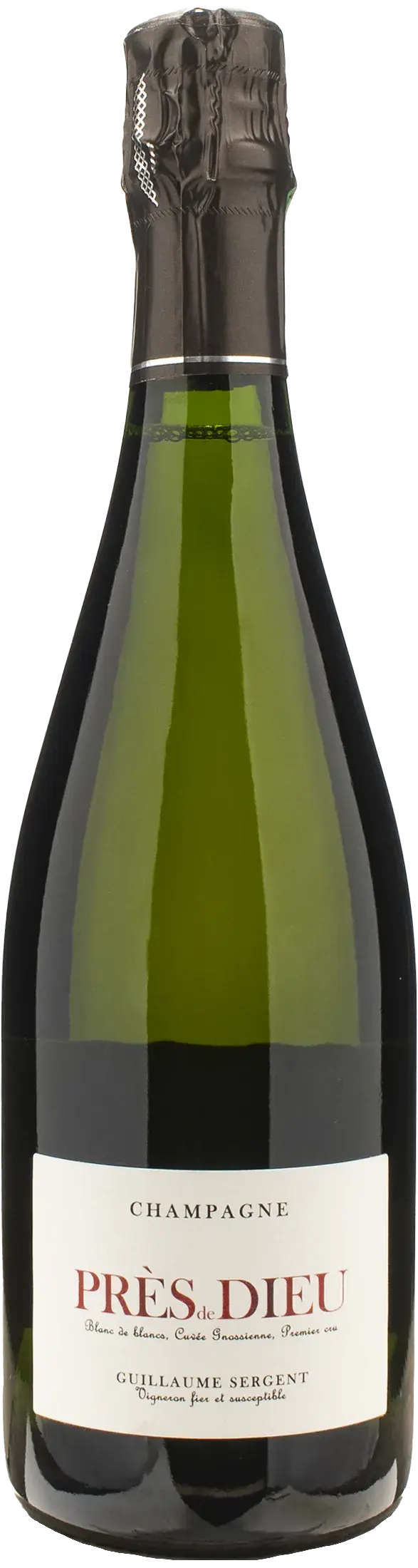 Guillaume Sergent Champagne 1er Cru Blanc de Blancs Extra Brut Les Pres Dieu