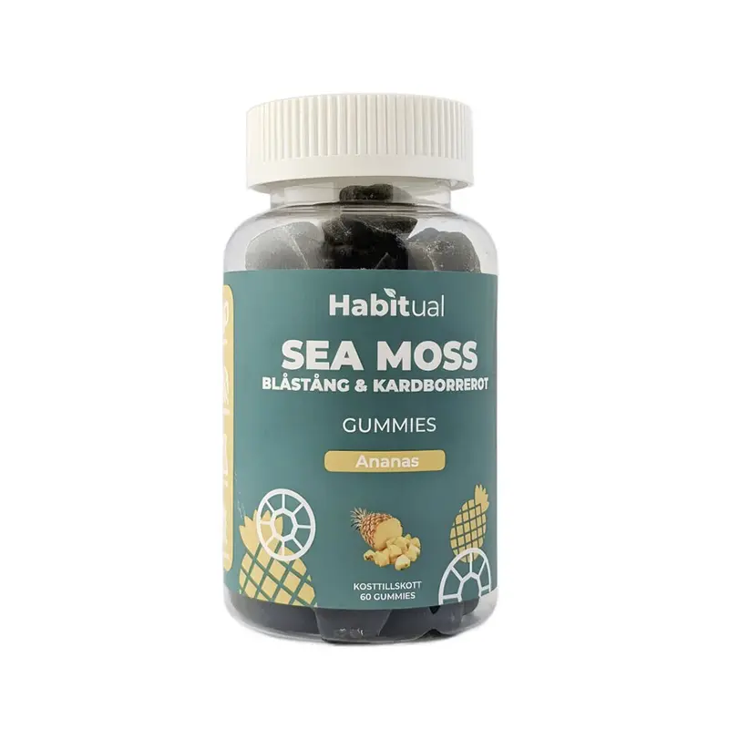 Habitual Sea Moss Gummies ananas 60st