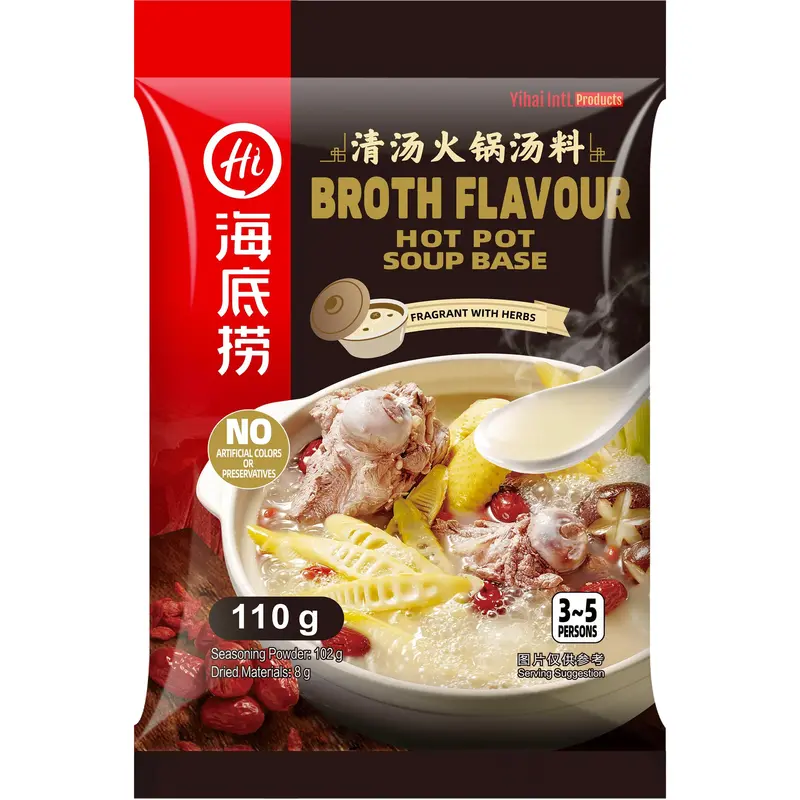 Haidilao klar hotpotbuljong 110g