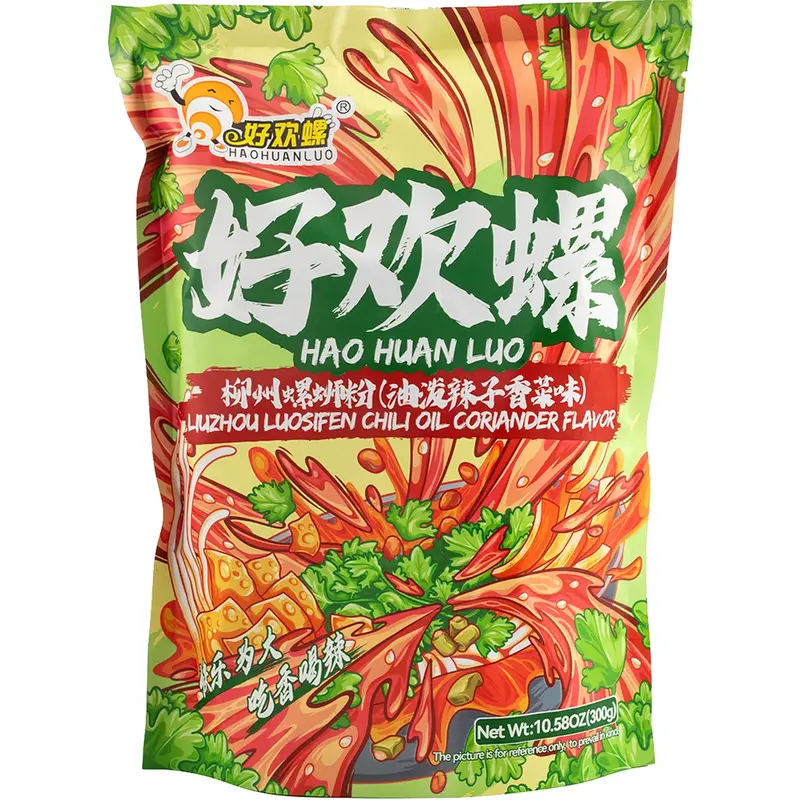 "Haohuanluo" Luosifen Risnudlar Chiliolja & Koriandersmak 270g