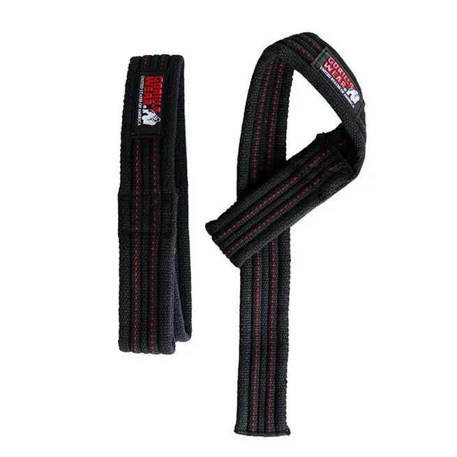 Hardcore Lifting Straps Svart/Röd