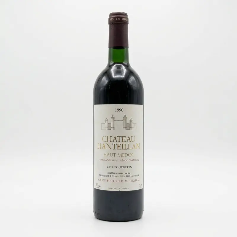Haut Médoc Cru Bourgeois Château Hanteillan 1990