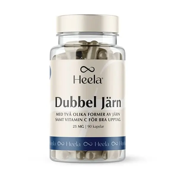 Heela Dubbel Järn 90 kaps
