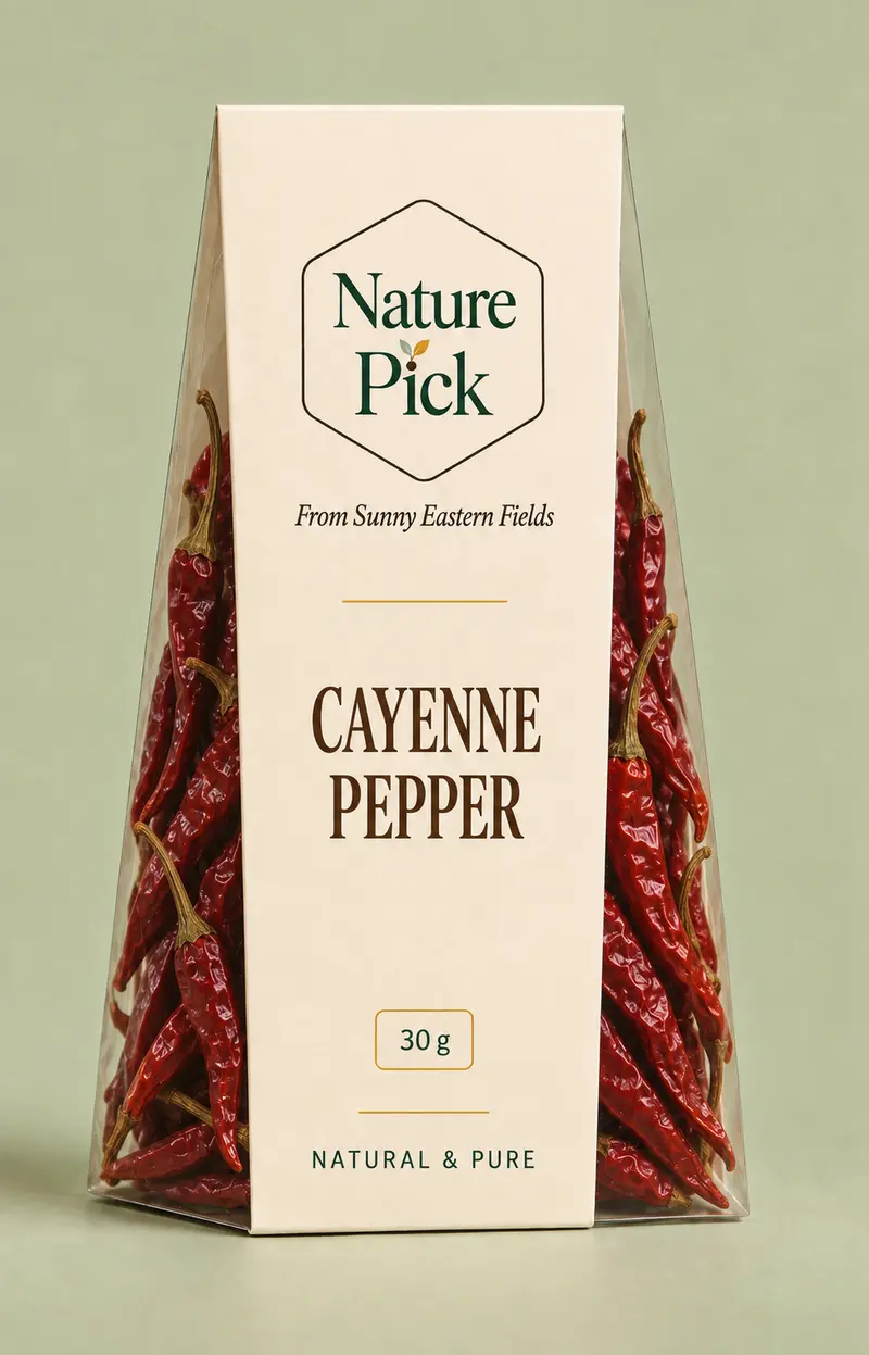 Hel cayennepeppar