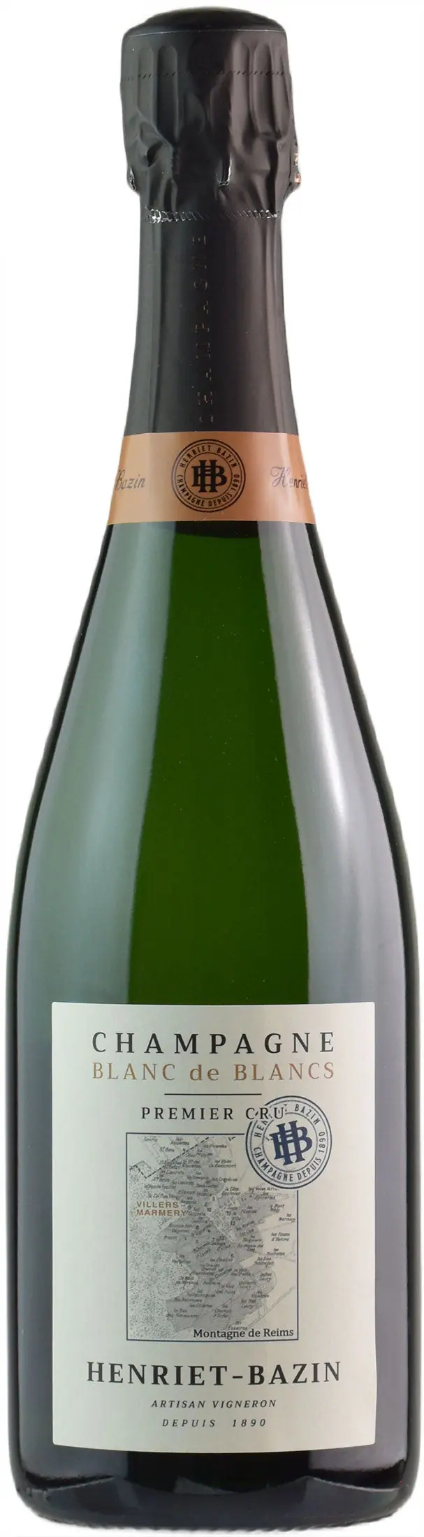 Henriet Bazin Champagne 1er Cru Blanc de Blancs Extra Brut