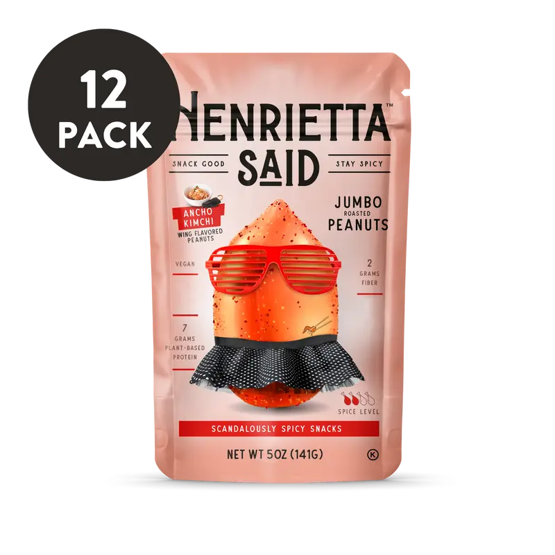 Henrietta Said – Ancho Kimchi 12 pack, 5oz each SUR Bags