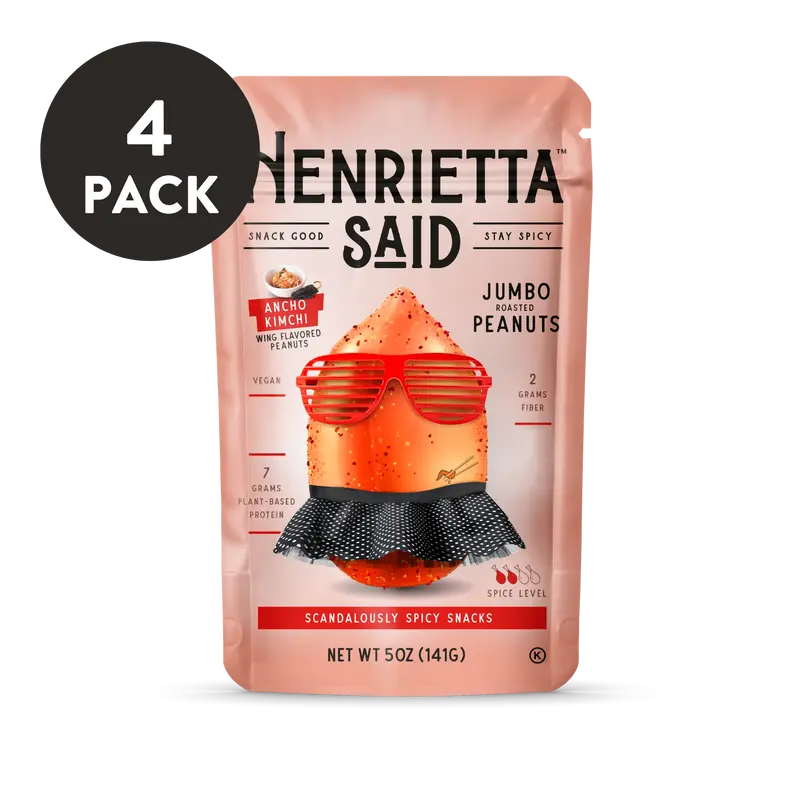 Henrietta Said – Ancho Kimchi 4 pack, 5oz each SUR Bags