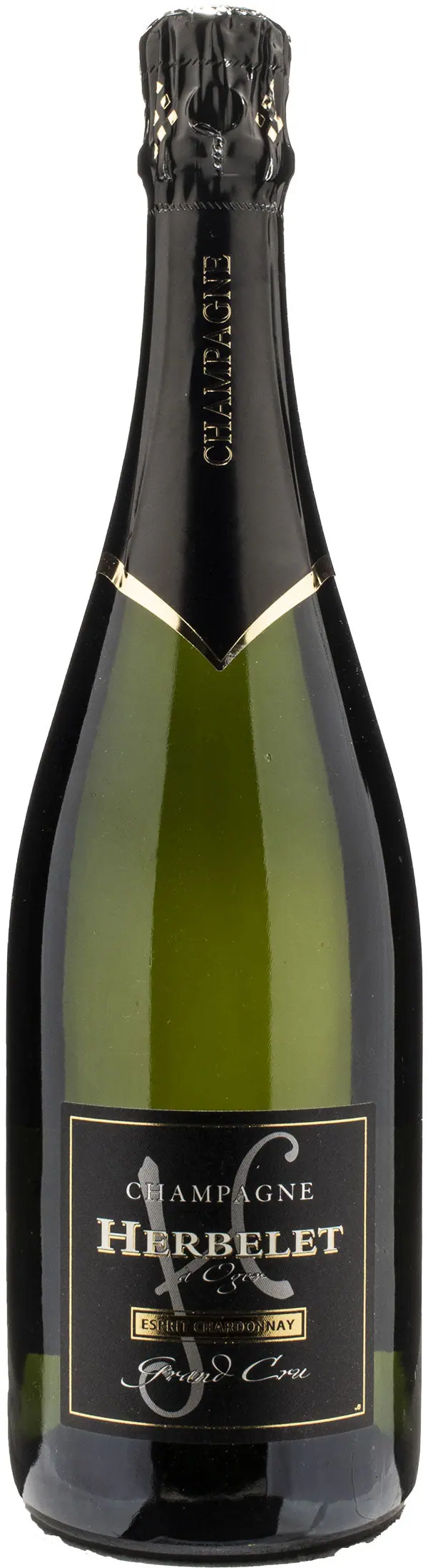Herbelet Champagne Grand Cru a Oger Espirit Chardonnay Brut Nature