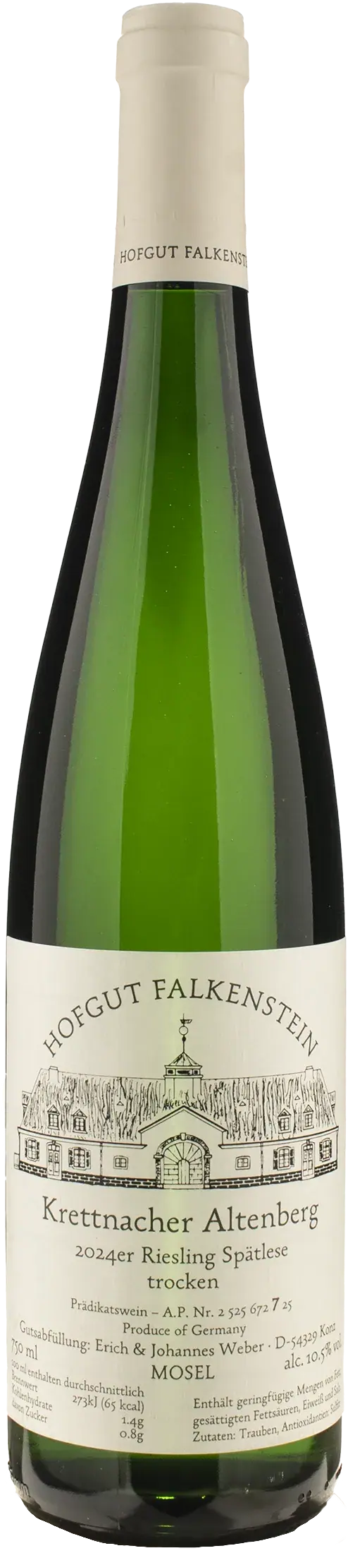 Hofgut Falkenstein Krettnacher Altenberg Riesling Spatlese Trocken 2024
