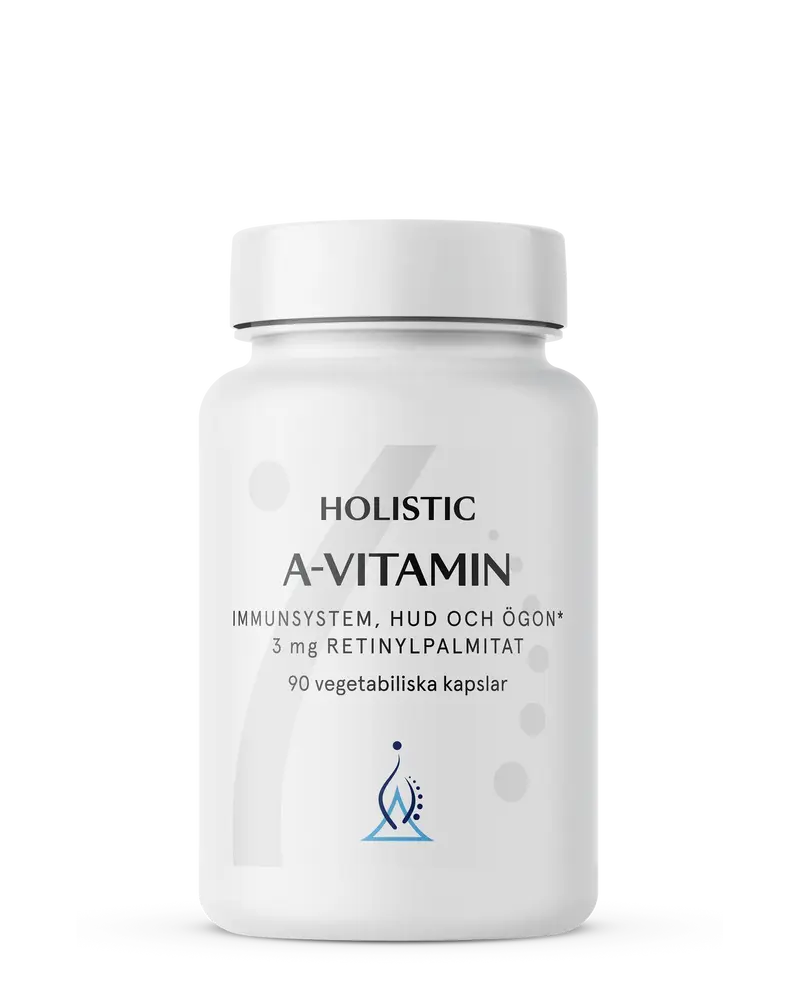 Holistic A-vitamin 3 mg – 90 veg kapslar