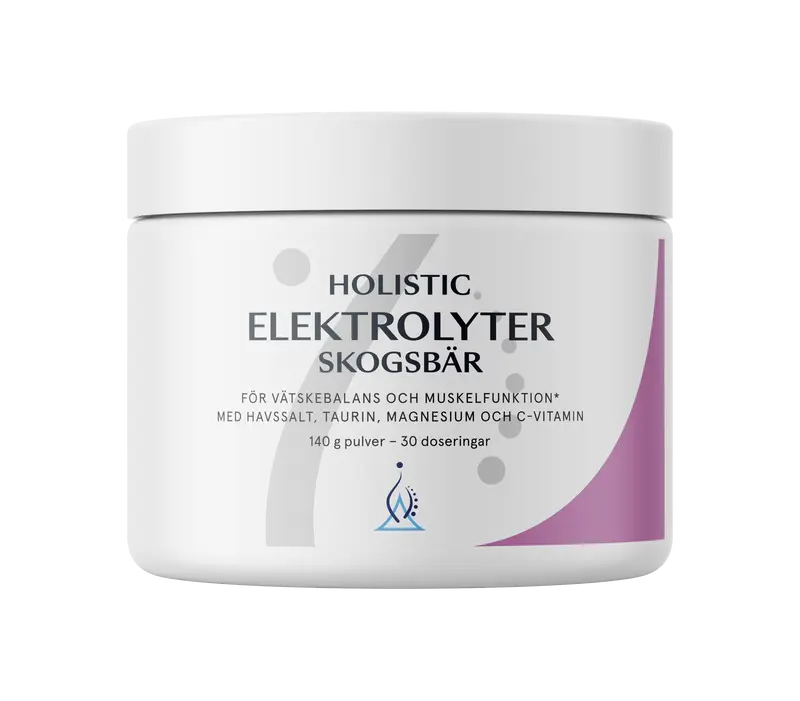 Holistic Elektrolyter skogsbär 140 g