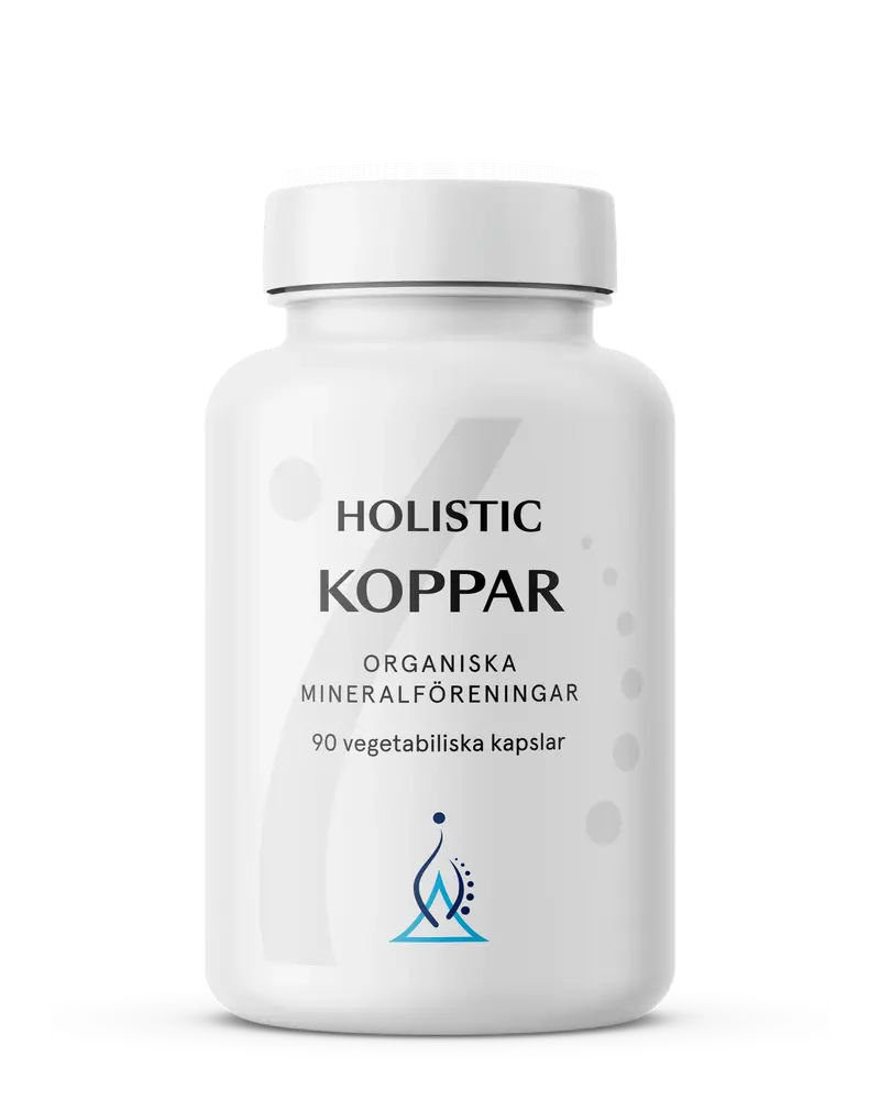 Holistic Koppar 2 mg – 90 kapslar