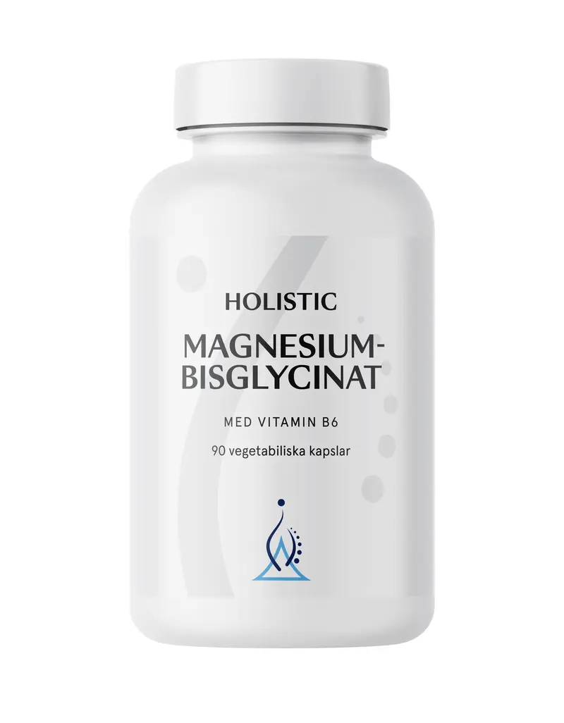 Holistic Magnesiumbisglycinat 100 mg 90 kapslar