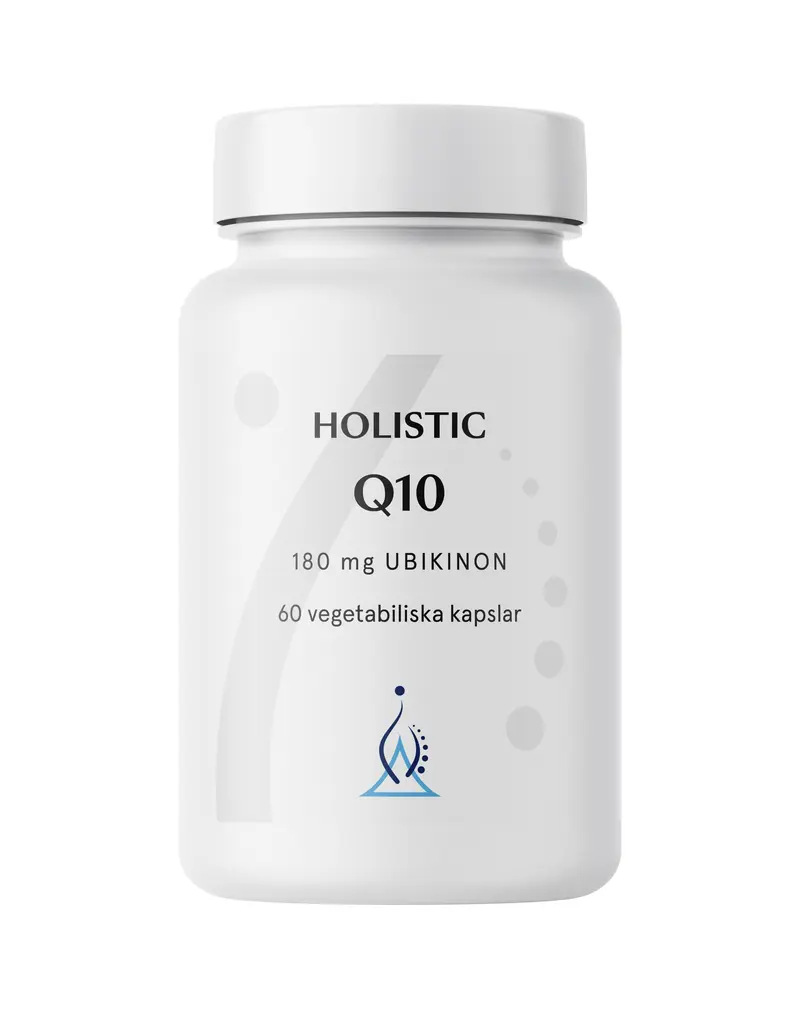 Holistic Q10 180mg, 60 kapslar