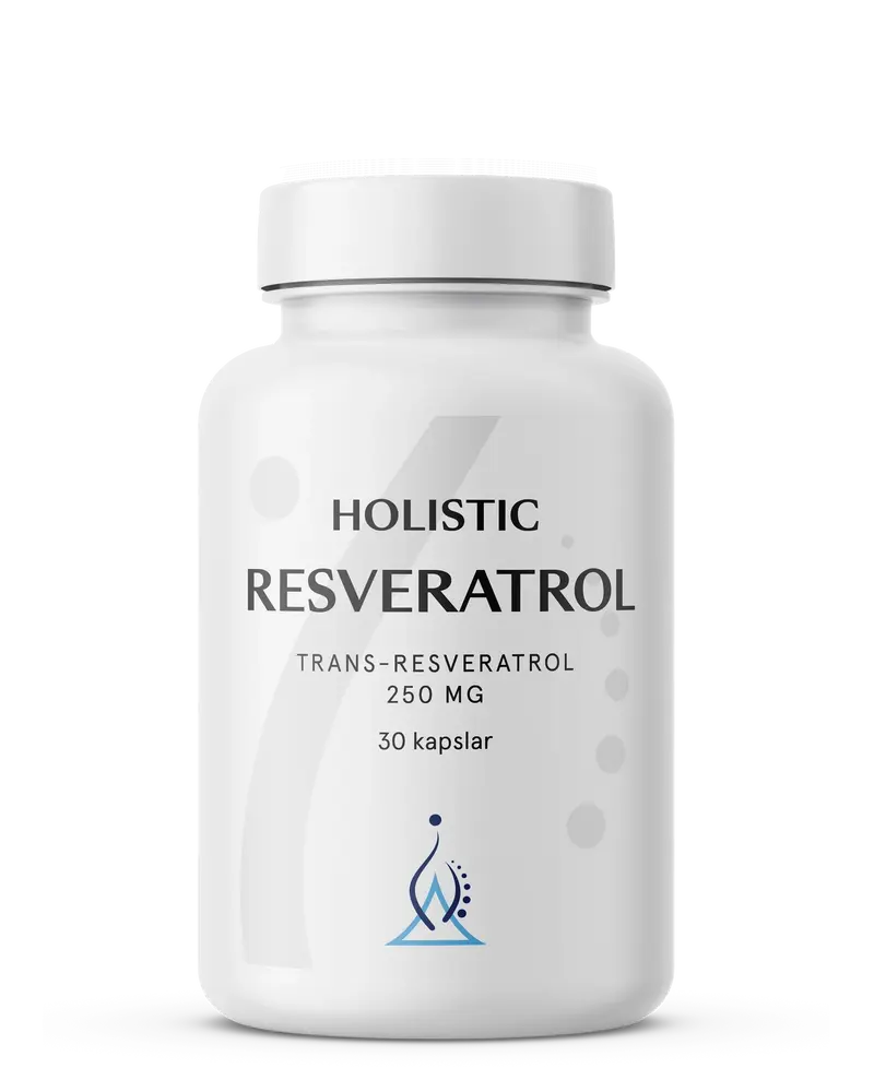 Holistic Resveratrol – 30 vegetabiliska kapslar