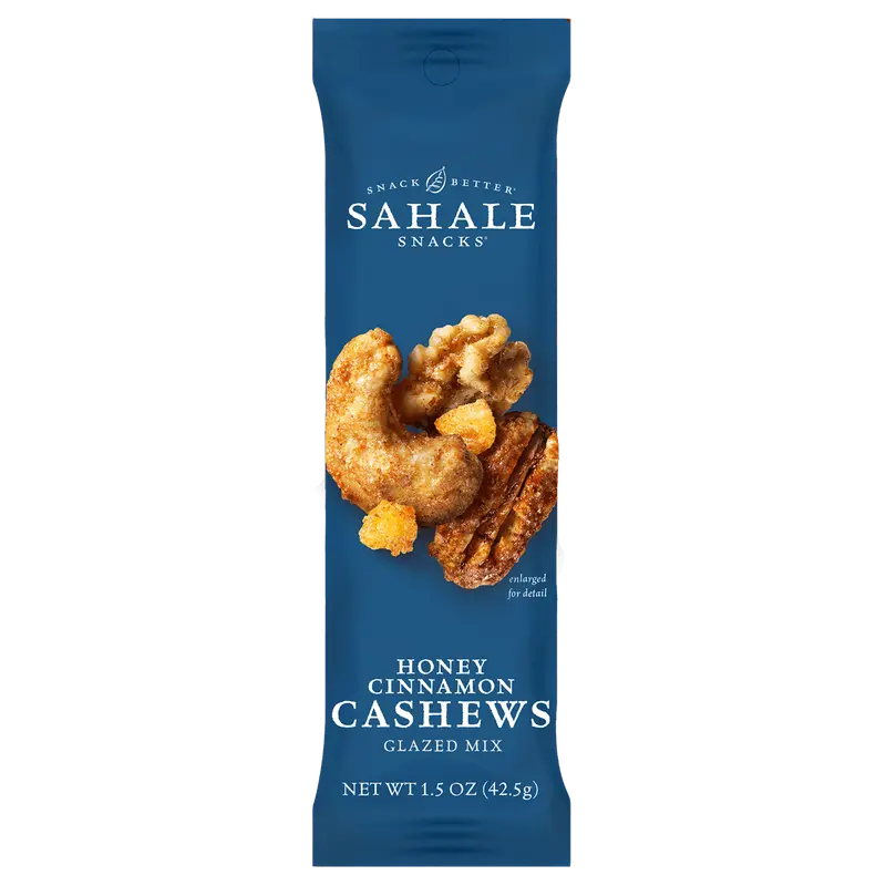 Honey Cinnamon Cashews Glazed Mix - 1.5 oz. Pouch