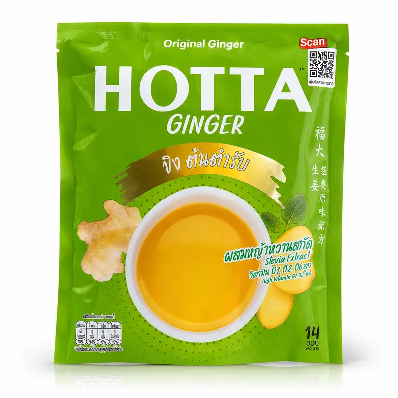 Hotta Original Instant Ingefärsdryck 252g