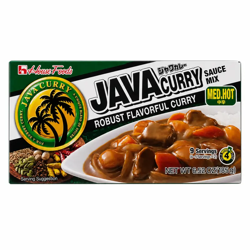 House Java Curry Currysås Mediumstark 185g