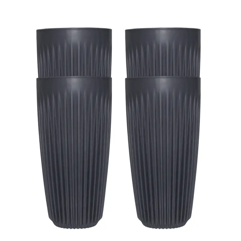 Huskeekoppar - Kol 16oz / 473 ml 4 pack
