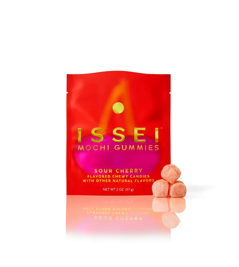 ISSEI | Sour Cherry Mochi Gummies
