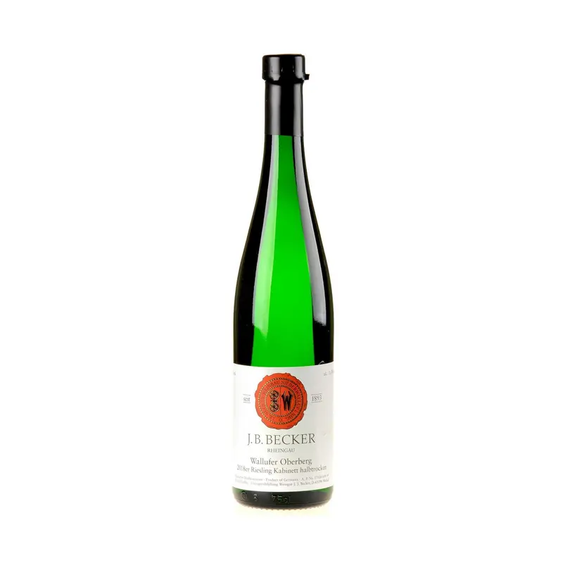 J.B.Becker Riesling Wallufer Oberberg Kabinett Halbtrocken 2018