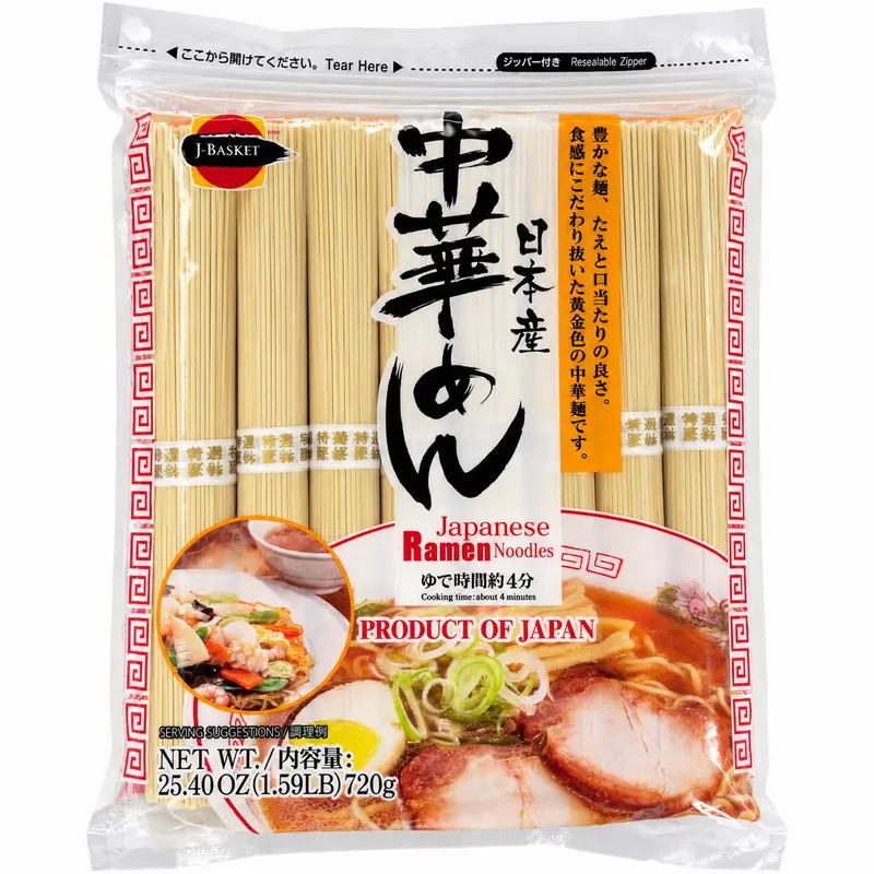 J-Basket Japanska Ramennudlar 720g